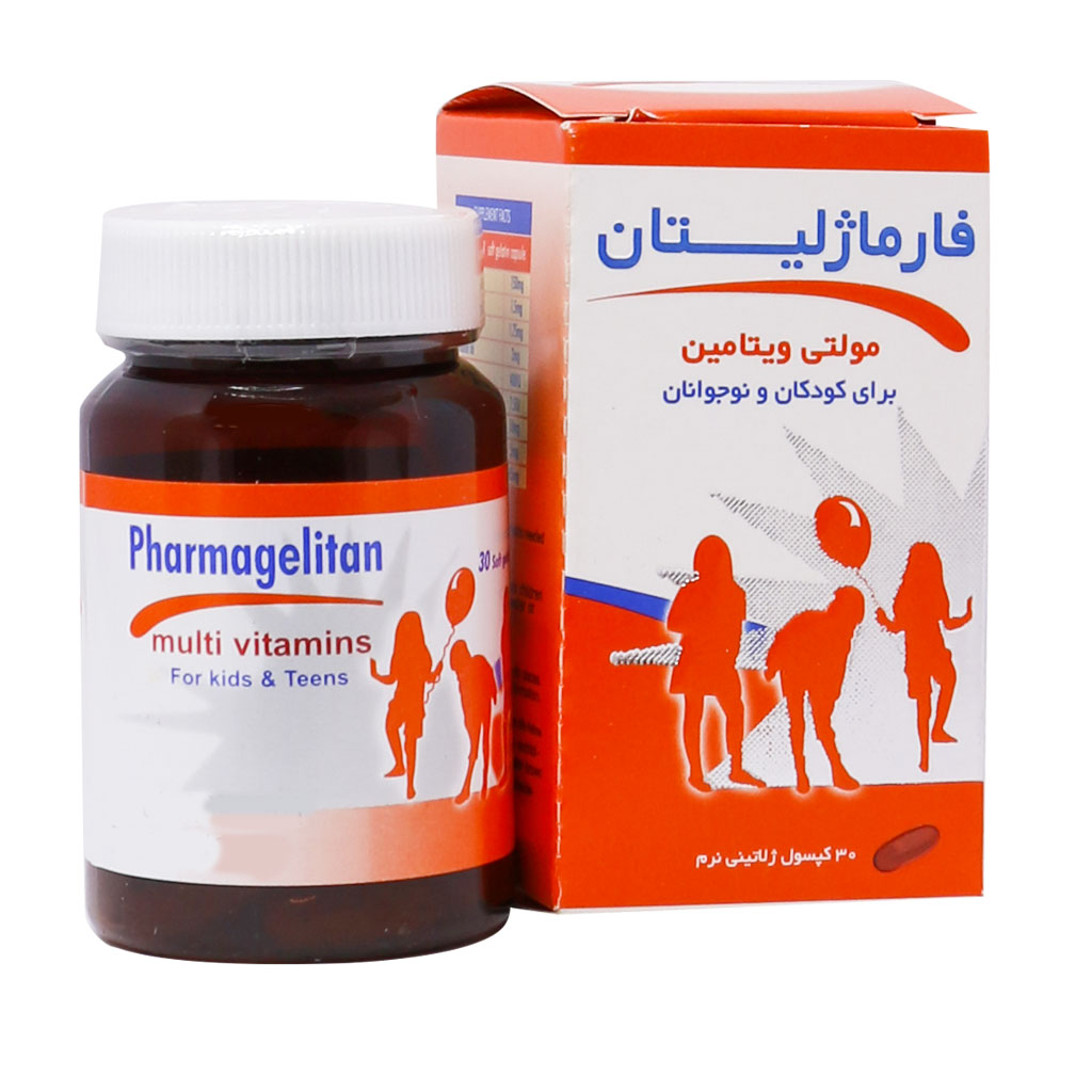 سافت ژل فارماژلیتان (Pharmagelitan) دانا بسته 30 عددی گارانتی سلامت فیزیکی کالا 1 ماه