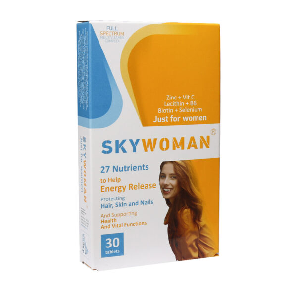 قرص اسکای وومن (Sky Woman) ویت اسکای تعداد 30 عدد گارانتی سلامت فیزیکی کالا 1 ماه