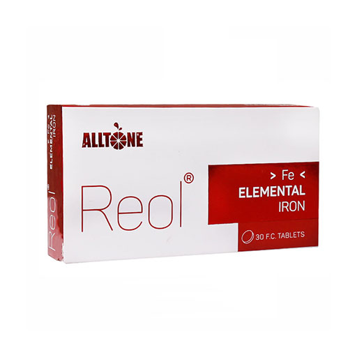 قرص ریول آهن المنتال (Reol Elemental Iron) آلتون بسته 30 عددی گارانتی سلامت فیزیکی کالا 1 ماه