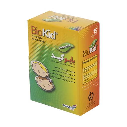 پودر پروبیوتیک کودکان بایوکید (Biokid Probiotic) تک ژن فارما