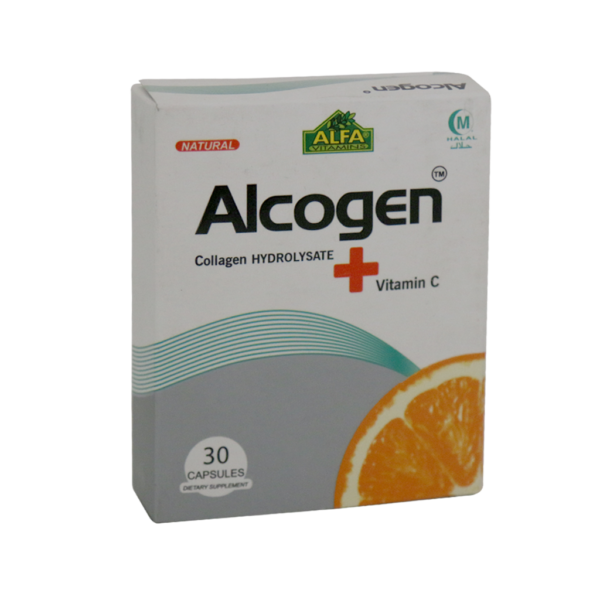 کپسول جوان کننده و ضد چروک آلکوژن (Alcogen) شرکت آریان سنا بسته 30 عددی گارانتی سلامت فیزیکی کالا 1 ماه