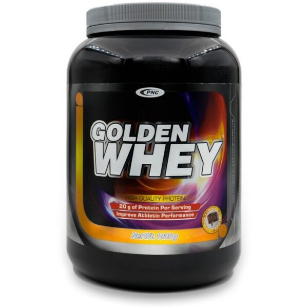 پودر مکمل پروتیین گلدن وی (Golden Whey) پی ان سی طعم شکلاتی وزن 1000 گرم