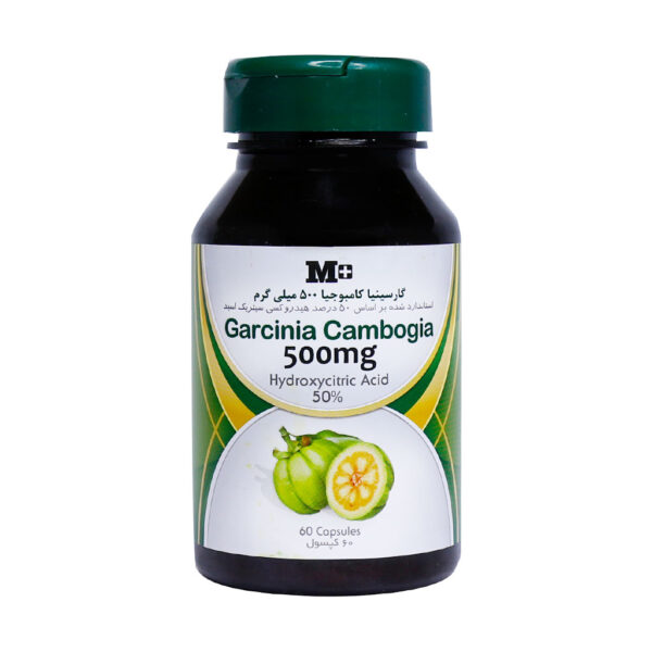 کپسول گارسینیا کامبوجیا 500 میلی گرمی (Garcinia Cambogia 500 mg) ام پلاس بسته 60 عددی