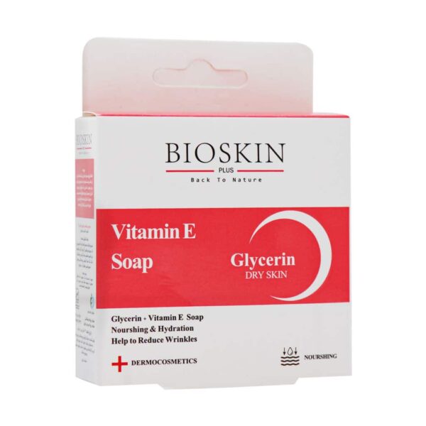 BioSkin صابون جوان کننده ویتامین E انواع پوست 100 گرم