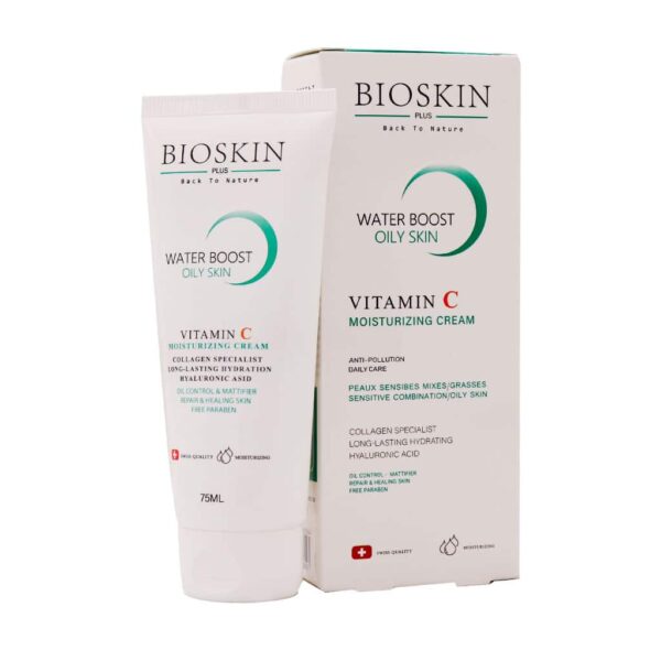 BioSkin کرم مرطوب کننده و آبرسان پوست چرب 75 میلی لیتر