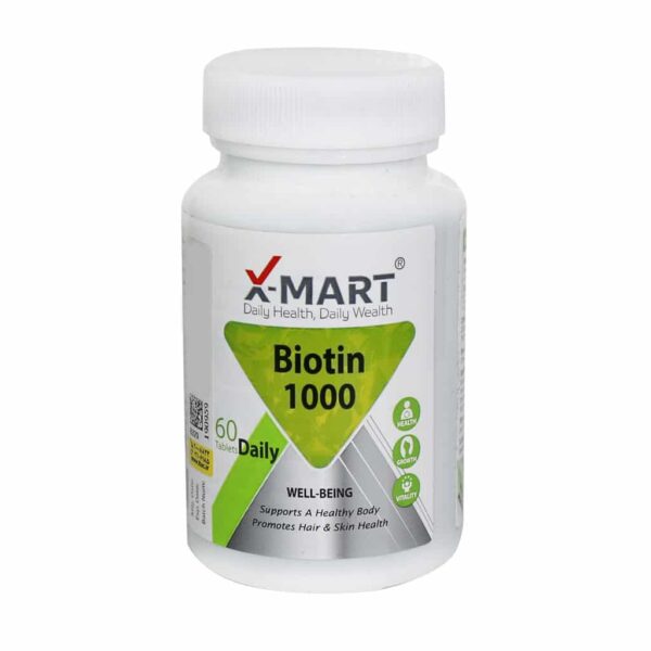 ایکس مارت قرص بیوتین 1000