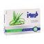 صابون آلوئه ورا فیروز دارای خاصیت مرطوب کنندگی و التیام بخشی است که موجب حفظ رطوبت و شادابی پوست شده و به کاهش اگزما کمک می کند. همچنین این صابون حاوی روغن نارگیل برای نرم کنندگی پوست و لانولین برای حفظ رطوبت و نرم کنندگی بیشتر پوست می باشد.